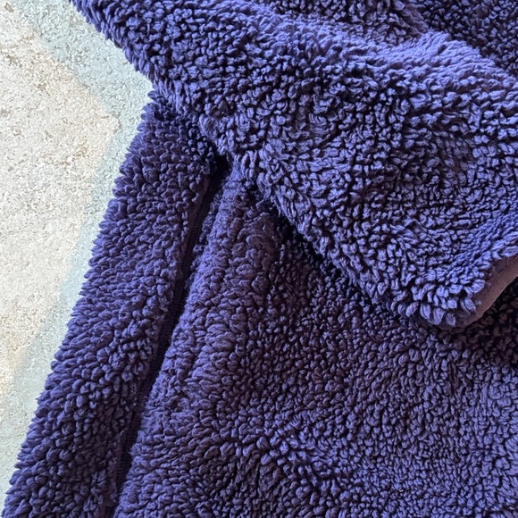 Burton Small women’s Purple Fleece/teddy/sherpa Zip-Up Jacket - Picture 2 of 5